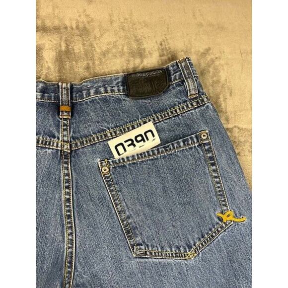 Rocawear Jeans Pants Denim medium Blue Mens 36 Y2K Skater‎ Hip Hop Vintage - Picture 9 of 10